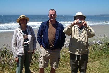 Mom, Barry and Dad in Cali